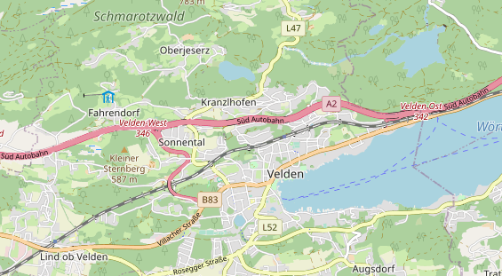 Monteurzimmer auf Karte