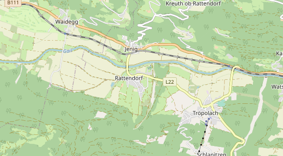 Monteurzimmer auf Karte