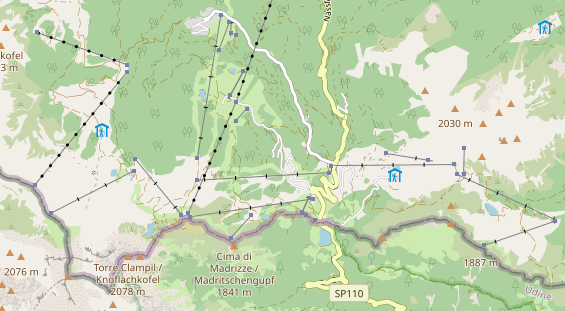 Monteurzimmer auf Karte