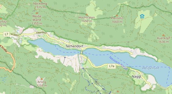 Monteurzimmer auf Karte