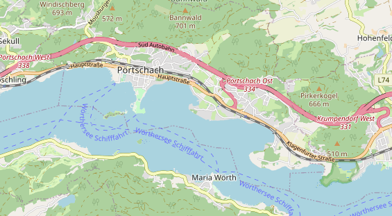 Monteurzimmer auf Karte