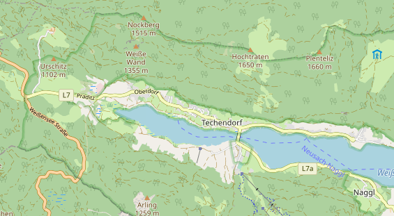 Monteurzimmer auf Karte