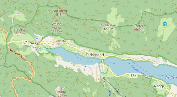 Monteurzimmer auf Karte