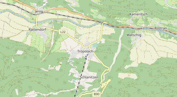 Monteurzimmer auf Karte
