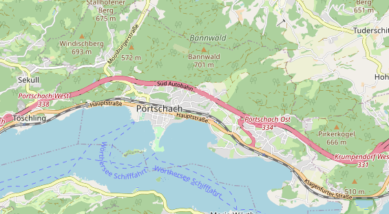 Monteurzimmer auf Karte