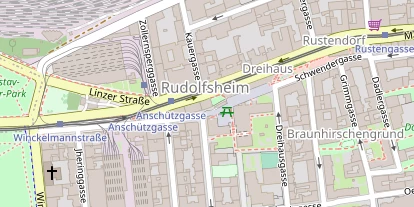 Monteurzimmer auf Satellitenbild