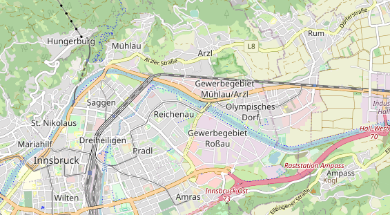 Monteurzimmer auf Karte