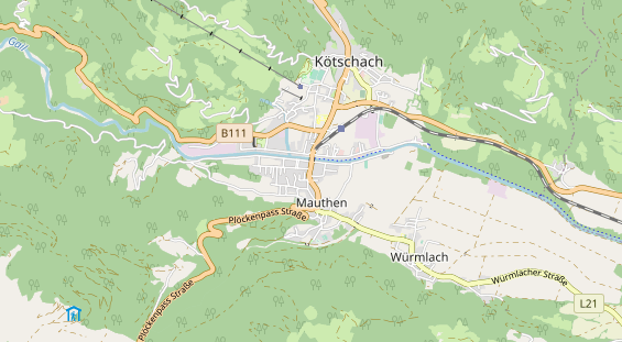 Monteurzimmer auf Karte