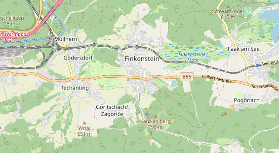 Monteurzimmer auf Karte