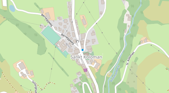 Monteurzimmer auf Satellitenbild