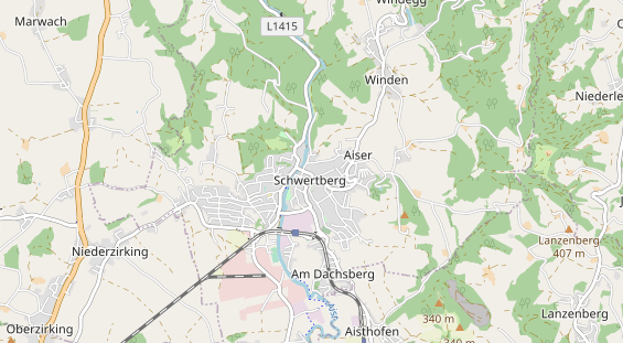 Monteurzimmer auf Karte