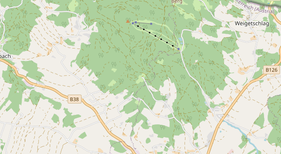 Monteurzimmer auf Karte