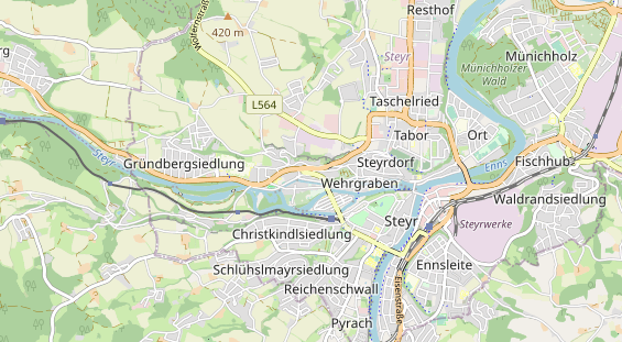 Monteurzimmer auf Karte