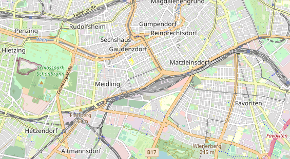 Monteurzimmer auf Karte