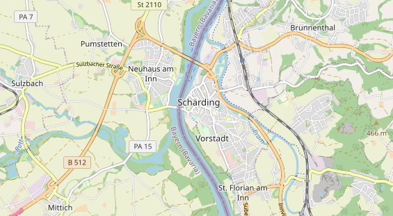 Monteurzimmer auf Karte