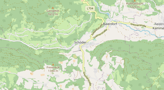 Monteurzimmer auf Karte