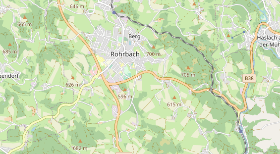 Monteurzimmer auf Karte