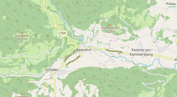 Monteurzimmer auf Karte