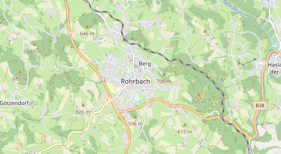 Monteurzimmer auf Karte