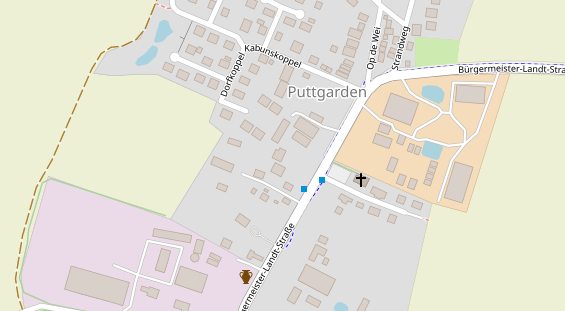 Monteurzimmer auf Satellitenbild