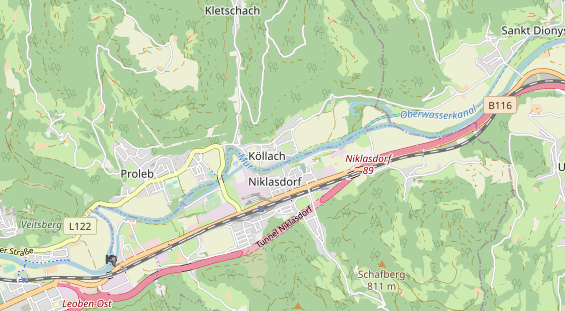 Monteurzimmer auf Karte