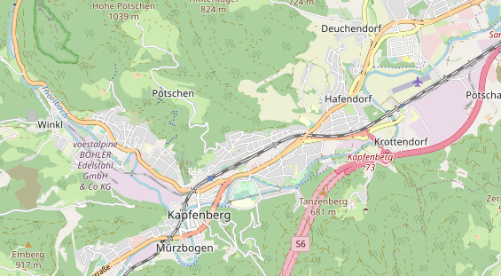 Monteurzimmer auf Karte