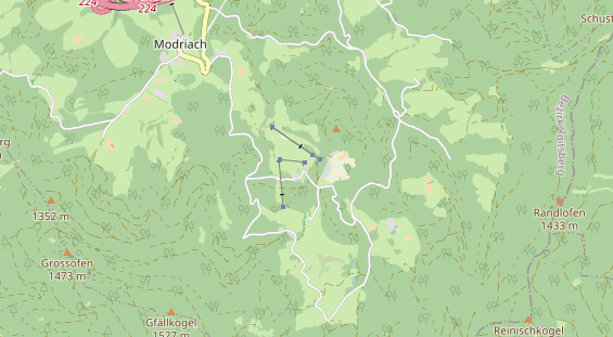 Monteurzimmer auf Karte