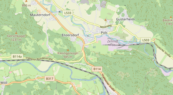 Monteurzimmer auf Karte