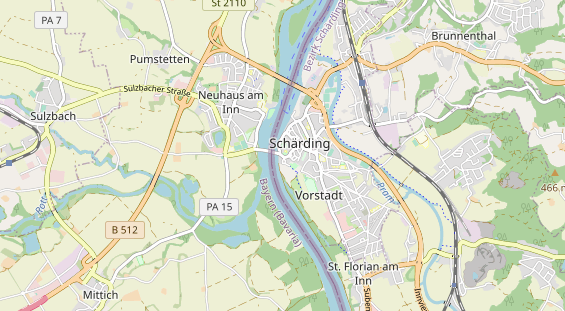 Monteurzimmer auf Karte