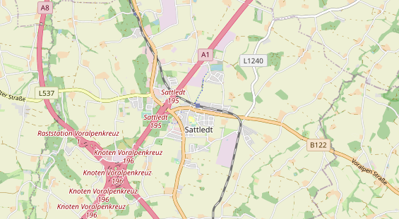 Monteurzimmer auf Karte