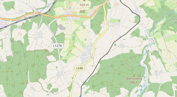 Monteurzimmer auf Karte