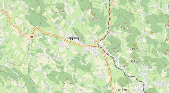 Monteurzimmer auf Karte