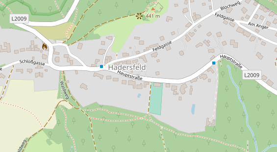 Monteurzimmer auf Satellitenbild