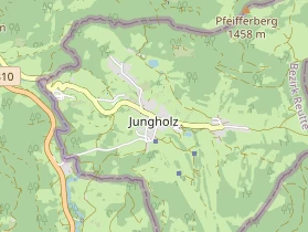 Monteurzimmer auf Karte