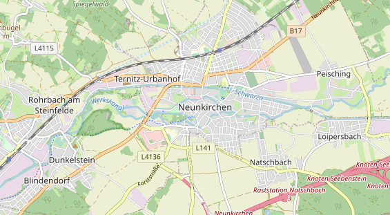 Monteurzimmer auf Karte