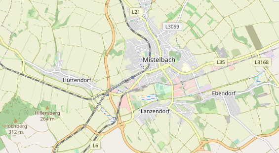 Monteurzimmer auf Karte