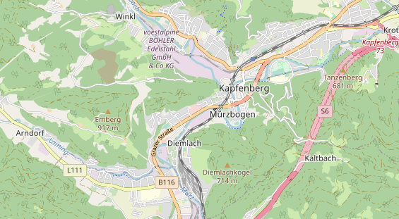 Monteurzimmer auf Karte