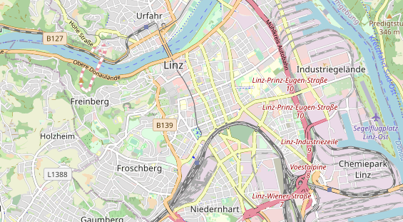 Monteurzimmer auf Karte