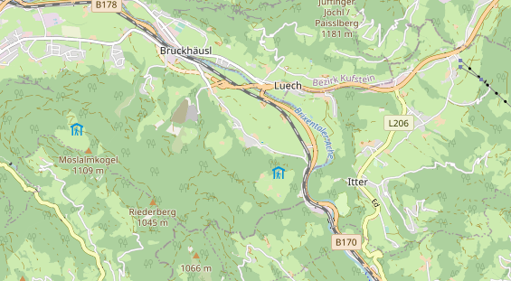 Monteurzimmer auf Karte