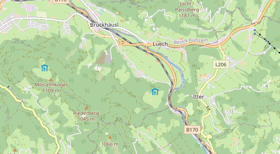 Monteurzimmer auf Karte