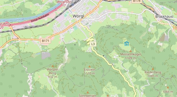 Monteurzimmer auf Karte