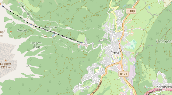 Monteurzimmer auf Karte