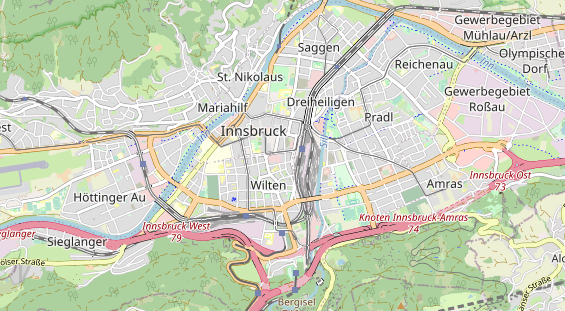 Monteurzimmer auf Karte
