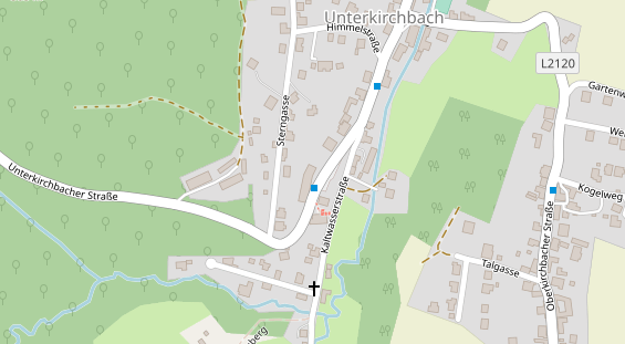 Monteurzimmer auf Satellitenbild