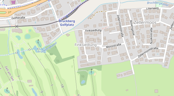 Monteurzimmer auf Satellitenbild