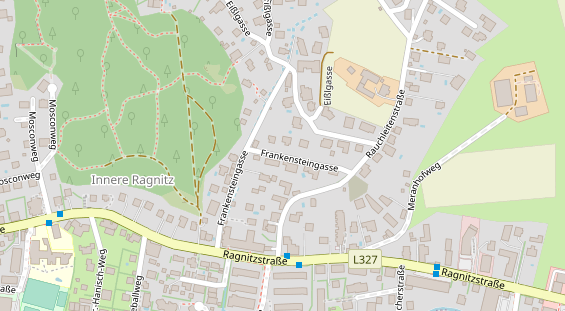 Monteurzimmer auf Satellitenbild