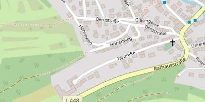 Monteurzimmer auf Satellitenbild