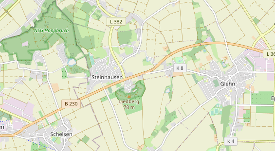 Monteurzimmer auf Karte