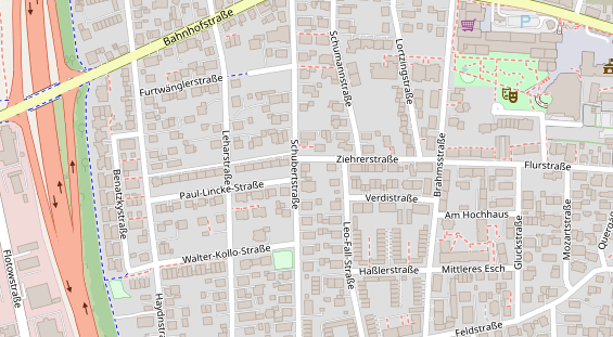 Monteurzimmer auf Karte