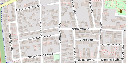 Monteurzimmer auf Satellitenbild